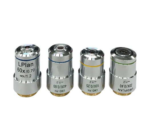 1-1929-21　［Discontinued］Inverted Microscope Objective Lens Pieces Set