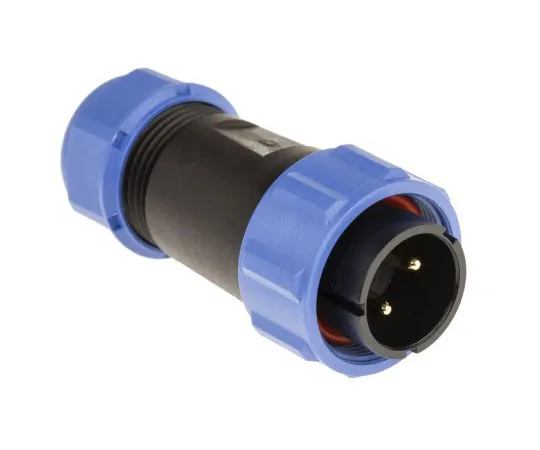 63-6951-80 RS PRO Cable Mount Connector, 2 Contacts 124-6686