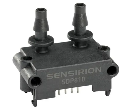 63-7030-15 SDP816-125Pa Sensirion, Differential Pressure Sensor +125Pa 4-Pin SDP816-125Pa