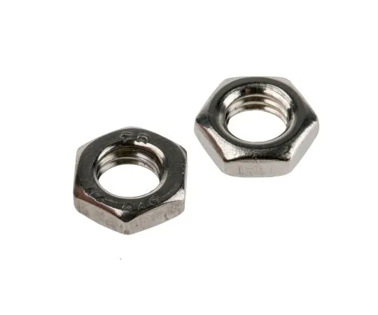 63-6833-45 RS PRO Stainless Steel Hex Nut, Plain, M5 122-4410