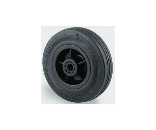 63-7326-59 Tente Black Rubber Castor Wheels PVR160-20LM58, 135kg PVR160-20LM58