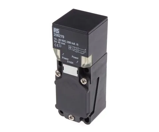 63-6584-98 RS PRO Inductive Proximity Sensor - Block, PNP Output, 40 mm Detection, IP68 208-279
