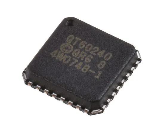 63-7030-09 QT60240-ISG, Spread-Spectrum Charge-Transfer Touch Screen Controller, 10 bit I2C, Serial-SPI Hard-Wire, 32-Pin MLF QT60240-ISG