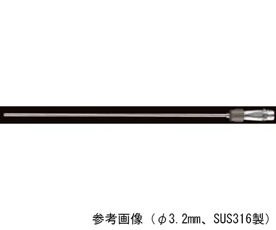 65-0579-38 Temperature sensor (Pt 100 ohm) for 50/100/250 mL. 3.2 mm phi, made of SUS 316
