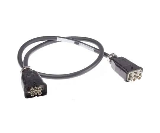 63-6848-62 Heavy-duty Power Connectors Han Q Series Male to Female 4 Pole s 14 A 600 V ac 20871473001100
