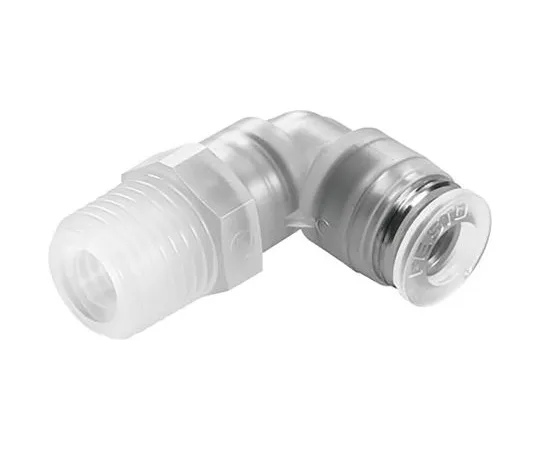63-6996-18 Festo Pneumatic Tee Threaded-to-Tube Adapter, 6mm, 10 bar NPQP-L-R14-Q6-FD-P10