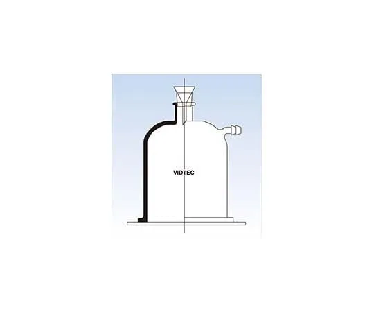 65-6867-02 Suction Filtration Bell (Set) Body Inner Diameter 75 mm 3572-01-1