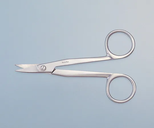 2-542-01　［Discontinued］Scissors Small Curved Scissors Both Sharp Gold Crown NO.16　No.16