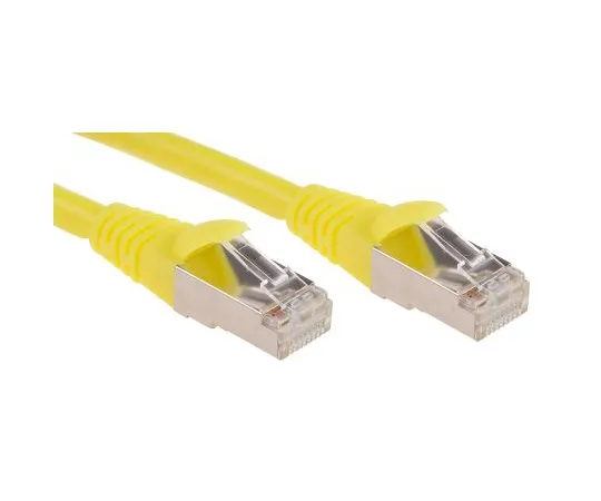 63-6702-55 RS PRO Yellow Cat6 Cable, F/UTP, Male RJ45/Male RJ45, Terminated, 3m 556-253