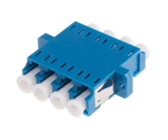 63-6790-40 RS PRO LC to LC Single Mode Duplex Fibre Optic Adapter, 0.1dB Insertion Loss 121-3947