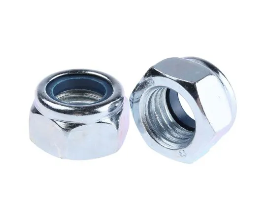 63-6610-37 RS PRO, M20, Bright Zinc Plated Steel Nylon Insert Lock Nut 276-796