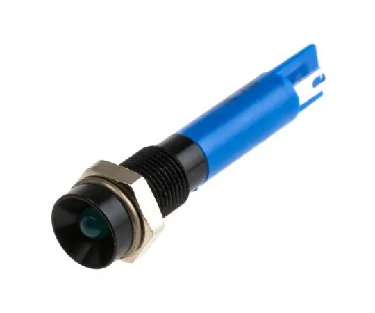 63-6583-16 RS PRO Blue Indicator, 24 V dc, 6mm Mounting Hole Size, Solder Tab Termination 206-328