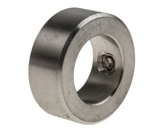 63-6832-08 RS PRO Collar One Piece Screw, Bore 22mm, OD 36mm, W 14mm, Stainless Steel 122-3458