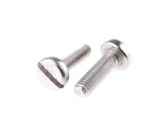 63-6576-03 RS PRO, M5 Pan Head, 16mm Stainless Steel Slot A4 316 Plain 189-462