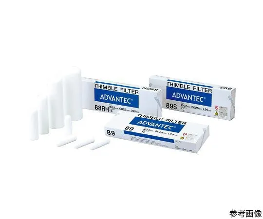 64-1190-17 Cylinder type Filter Paper No.88RH 10pcs/pack 35820251