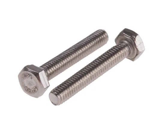 63-6692-57 Plain Stainless Steel Hex M4 x 25mm Set Screw 520-043