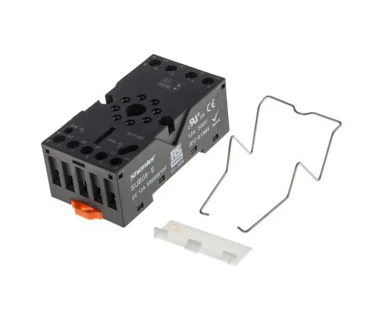 63-6809-10 RS PRO Relay Socket for *** with RS PRO RUB Relays 8 Pin, DIN Rail, 300V 121-7839