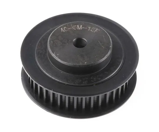 63-6574-74 RS PRO Timing Belt Pulley, Steel 15mm Belt Width x 5mm Pitch, 40 Tooth 184-707