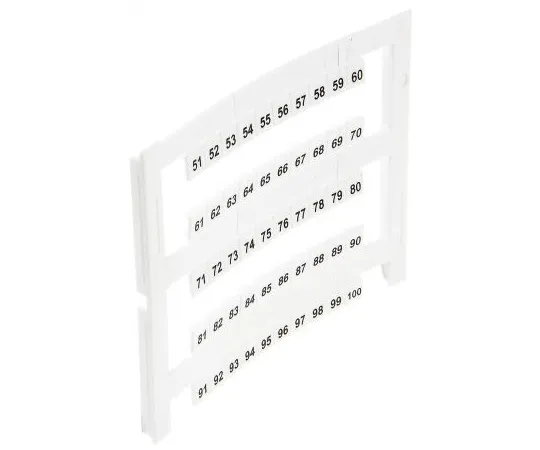 63-6678-78 Marker Card for *** with DIN Rail Terminal 501-689