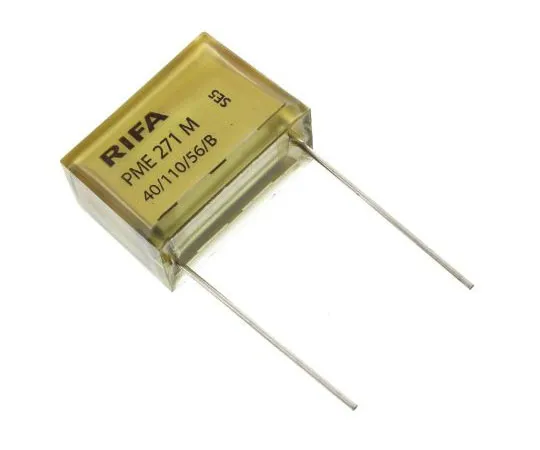 63-7352-64　KEMET Paper Capacitor 470nF 275V ac ±10% Tolerance PME271M Through Hole +110°C　PME271M647KR30