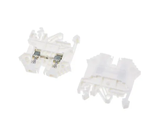 63-6678-65 RS PRO White Standard Din Rail Terminal, 0.2 → 2.5 mm², 0.2 → 2.5mm², 800 V 501-613