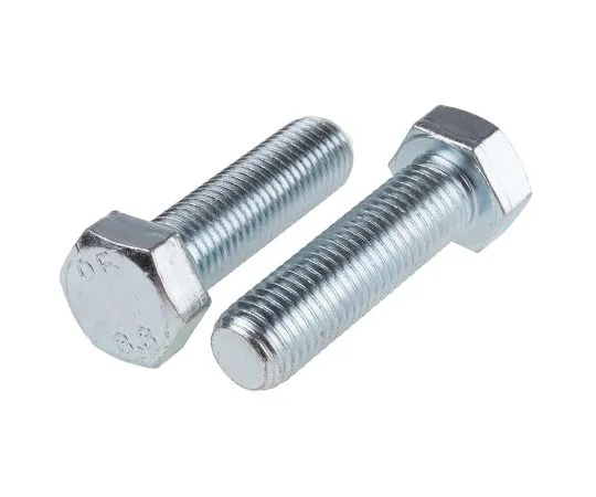 63-6610-11 Clear Passivated, Zinc Steel Hex M20 x 70mm Set Screw 276-358