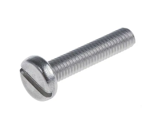 63-6576-13 RS PRO, M6 Pan Head, 30mm Stainless Steel Slot A4 316 Plain 189-557