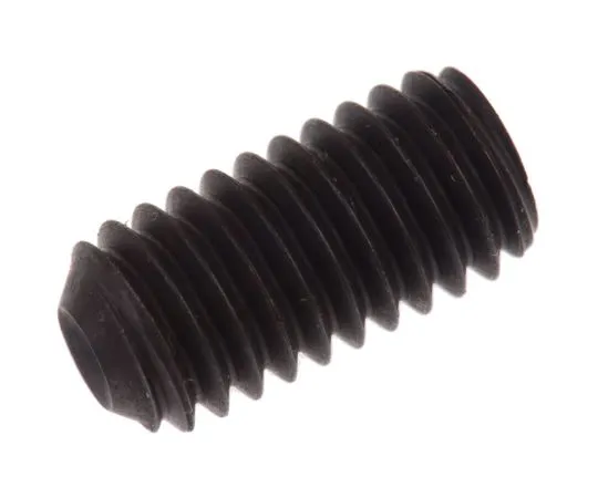 63-6697-04 Black, Self-Colour Steel Hex Socket Set M6 x 12mm Grub Screw 530-028