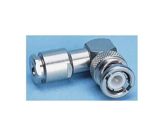 63-7333-46 Radiall Right Angle 50Ω Cable Mount BNC Connector, Plug, Nickel, Clamp Termination, RG179, RG187, RG188, RG316 R141154000W