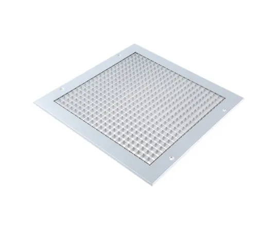 63-6646-19 Silver Aluminium Grille, 300 x 300mm 432-716