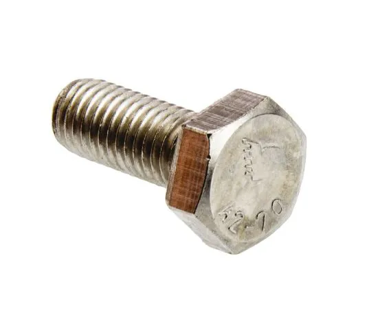 63-6692-89 Plain Stainless Steel Hex M10 x 25mm Set Screw 520-273