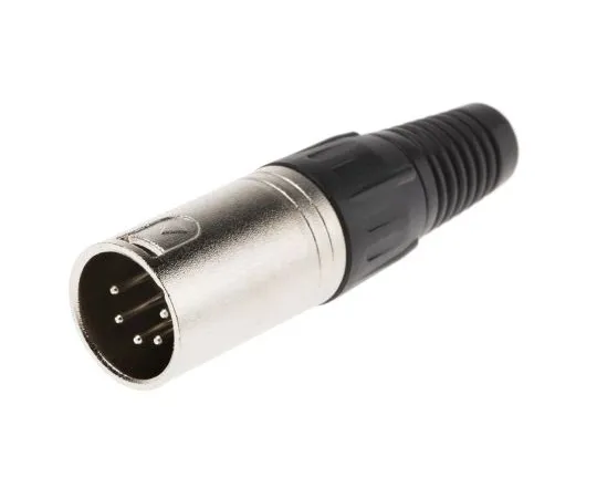 63-6653-95 RS PRO Cable Mount XLR Connector, Male, 5 Way 457-986