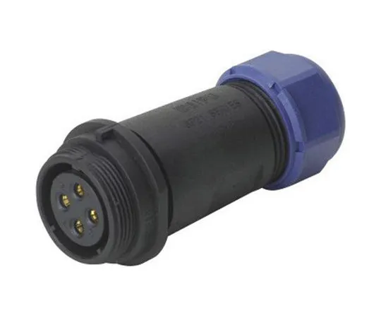 63-7025-91 RS Pro Cable Mount Connector, 4 contacts Socket 131-6360
