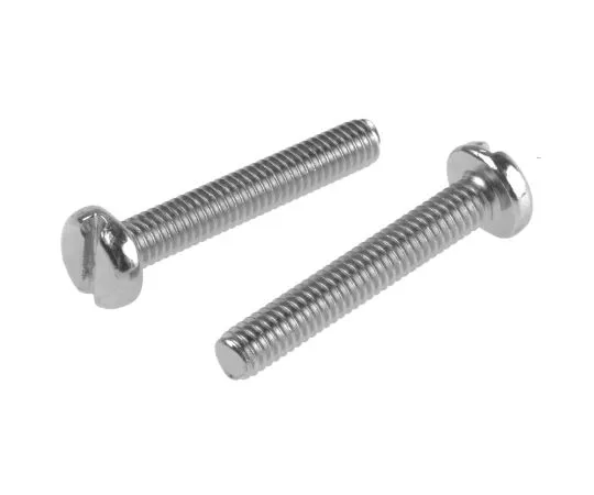 63-6705-35 RS PRO, M4 Pan Head, 25mm Steel Slot Bright Zinc Plated 560-029