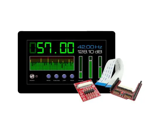 63-6990-65 4D Systems gen4-uLCD-70DCT-CLB-AR TFT LCD Colour Display / Touch Screen, 7in, 800 x 480pixels gen4-uLCD-70DCT-CLB-AR