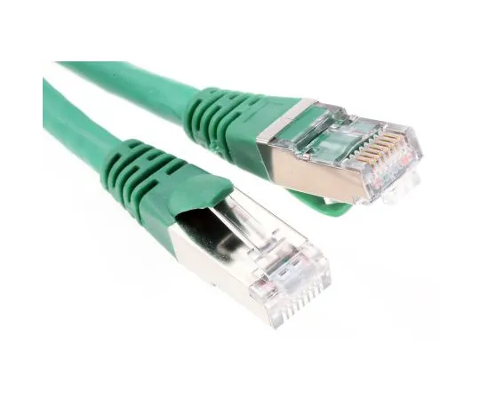63-6703-17 RS PRO Green Cat6 Cable, F/UTP, Male RJ45/Male RJ45, Terminated, 500mm 556-679
