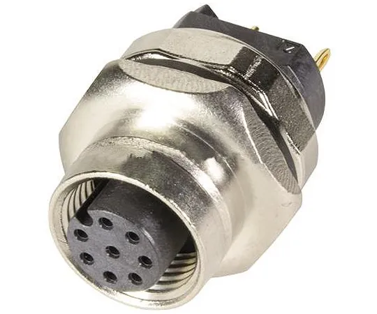 63-7003-41 Harting M12 Series M12 Cable Mount Connector, 8 contacts Socket 21033212831