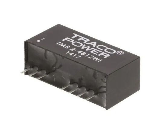 63-7350-82 TRACOPOWER TMR 2WI 2W Isolated DC-DC Converter Through Hole, Voltage in 18 → 75 V dc, Voltage out 12V dc TMR 2-4812WI