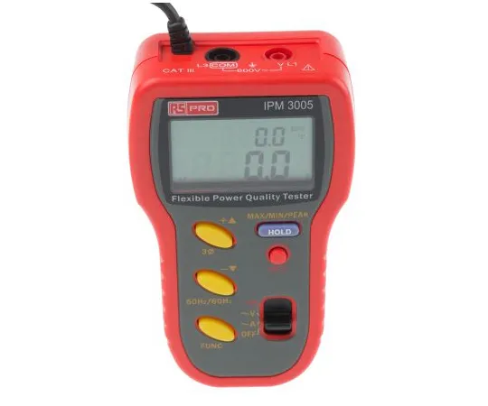 63-6882-22 RS PRO IPM3005 Power Quality Analyser 123-2200