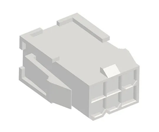 63-6880-43 Connector Housing Male 6 Pole 2 Row 4.2 mm VAL-U-LOK Series 2296207-6