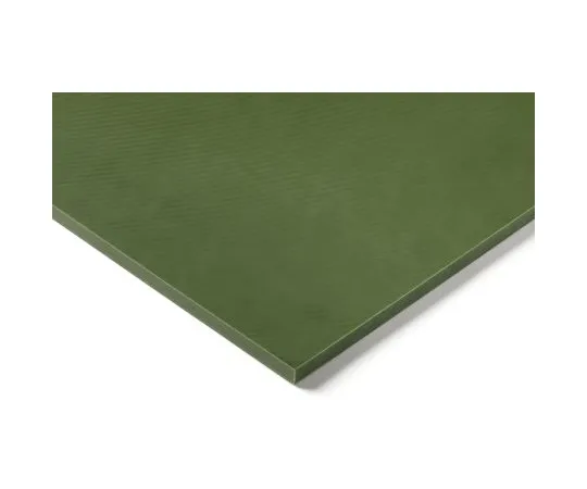 63-6727-49 Green Plastic Sheet, 500mm x 500mm x 15mm 771-229
