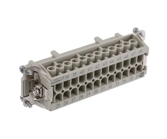 63-6785-27 Heavy Duty Connectors Han E Series Female 25 Pole 16 A 500 V 48 B 09330242711