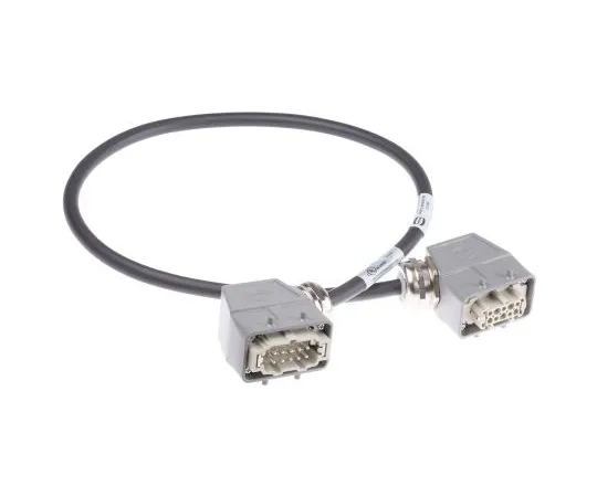 63-6848-56 Heavy-duty Power Connectors Han E-Series Male to Female 10 Pole 7 A 600 V 20871466002100