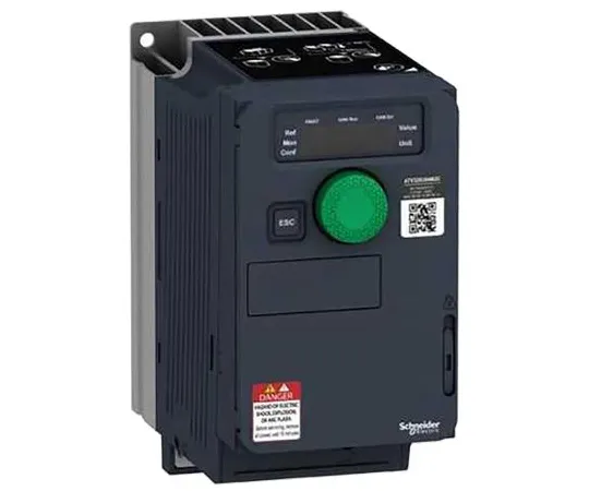 63-6980-45 Schneider Electric Variable Speed Drive, 3-Phase In, 0.1 → 599Hz Out 2.2 kW, 400 V ac with EMC Filter ATV320U22N4C