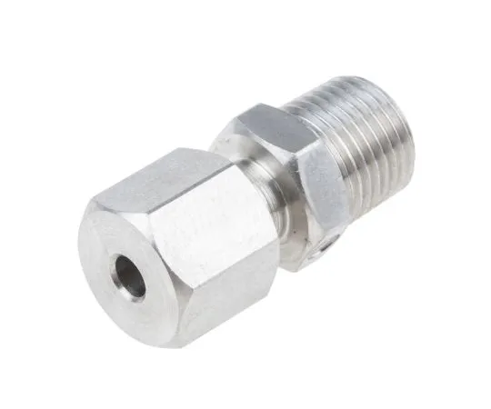 63-6898-97 RS PRO Thermocouple Compression Fitting for *** with Thermocouple With 1/8in Probe Diameter, 1/8 NPT 123-5562