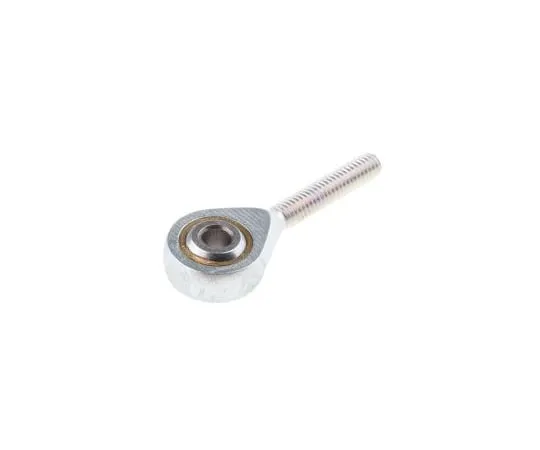 63-6625-10 RS PRO M4 x 0.7 Male Steel Rod End, 4mm Bore, 37mm Long, Metric Thread Standard 382-267