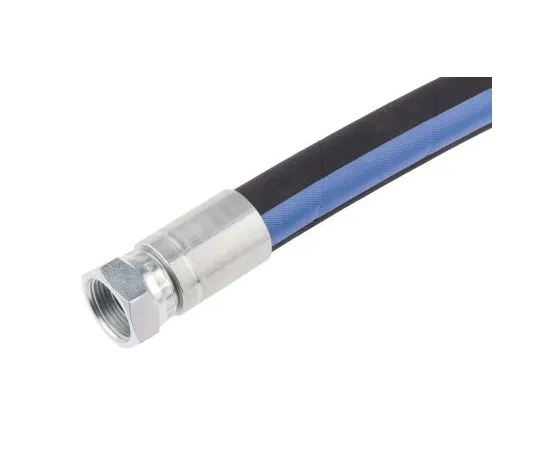 63-6763-09 454mm Synthetic Rubber Hydraulic Hose Assembly, 215bar Max Pressure 110-2235