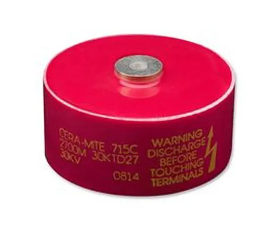 63-7023-20 Vishay Single Layer Ceramic Capacitor (SLCC) 500pF 20kV dc -20 → +80% Y5U Dielectric 715C Series 715C20DKT50