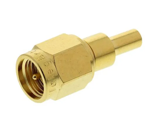 63-7024-78 Telegartner Straight 50Ω Cable Mount SMA Plug, Crimp Termination RG178 B/U, RG196 A/U J01150B0601
