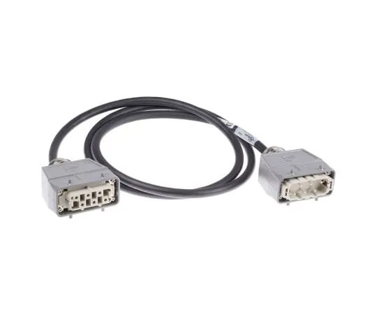 63-6848-43 Heavy-duty Power Connectors Han HSB Series Male to Female 6 Pole s 22 A 300 V dc, 600 V ac 20871443001200